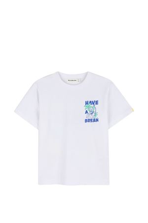 t-shirt in cotone bianco BILLIEBLUSH KIDS | U2170510P